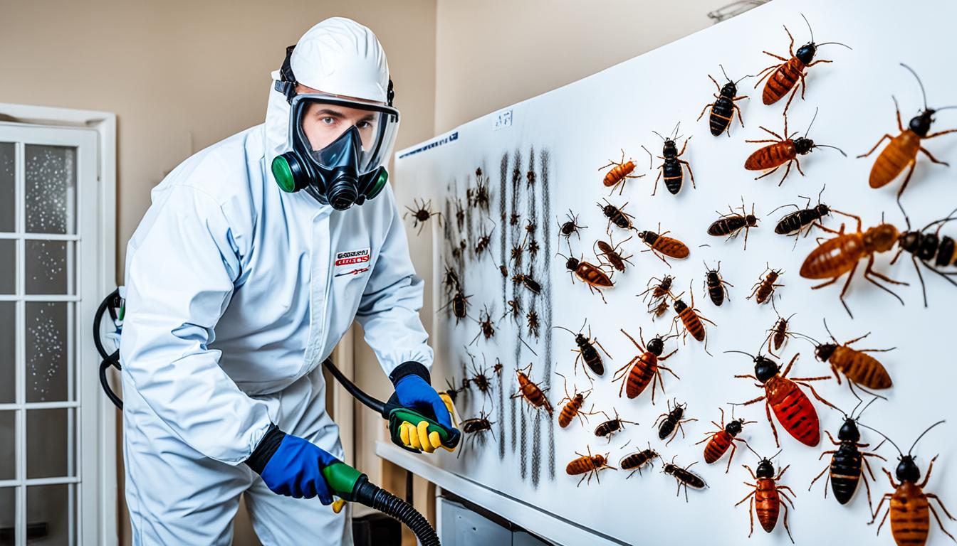 مكافحة الحشرات عند الحاجة